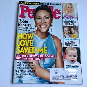 PEOPLE MAGAZINE APRIL 28, 2014 ROBIN ROBERTS Issue NEW